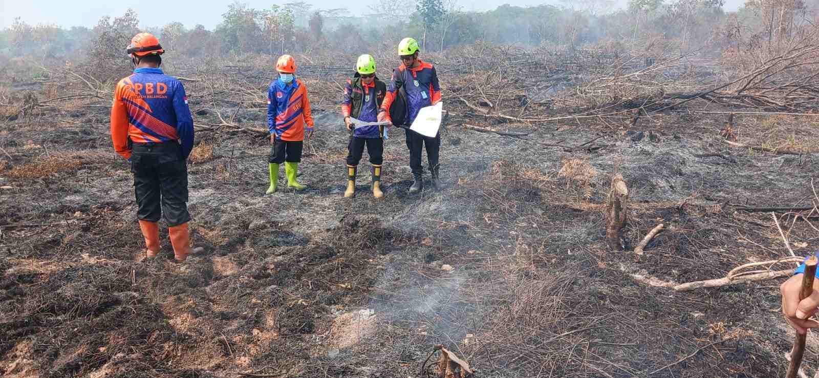 Karhutla Mengintai, BPBD Balangan Sisir Titik Rawan