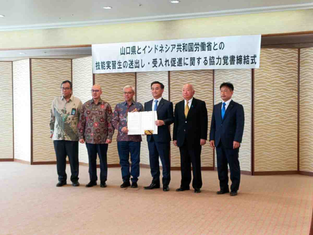 Kemnaker-Yamaguchi Perkuat Pemagangan SDM Indonesia