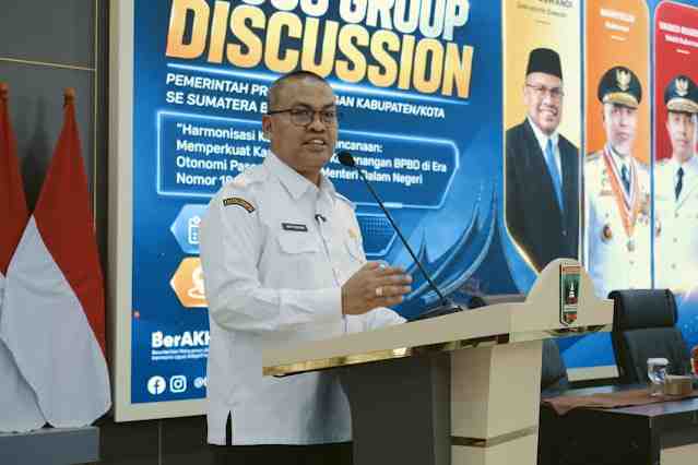 Penguatan Kelembagaan BPBD Jadi Fokus Pemprov Sumbar Hadapi Risiko Bencana