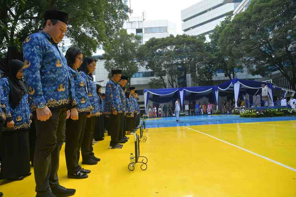 Kemkomdigi Doakan Korban Gempa Flores dalam Upacara HUT ke-81 RI