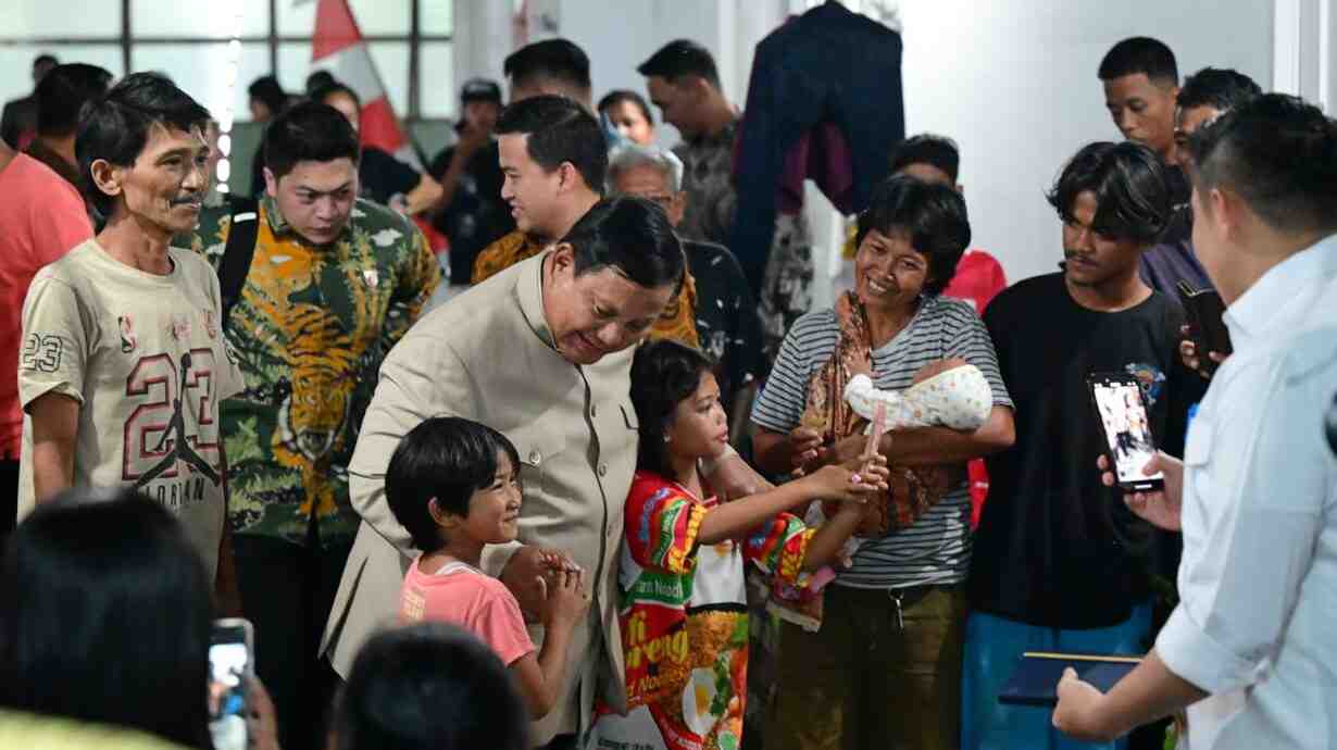 Presiden Cek Langsung Hunian Relokasi Senen, Warga: Sekarang Aman dan Nyaman