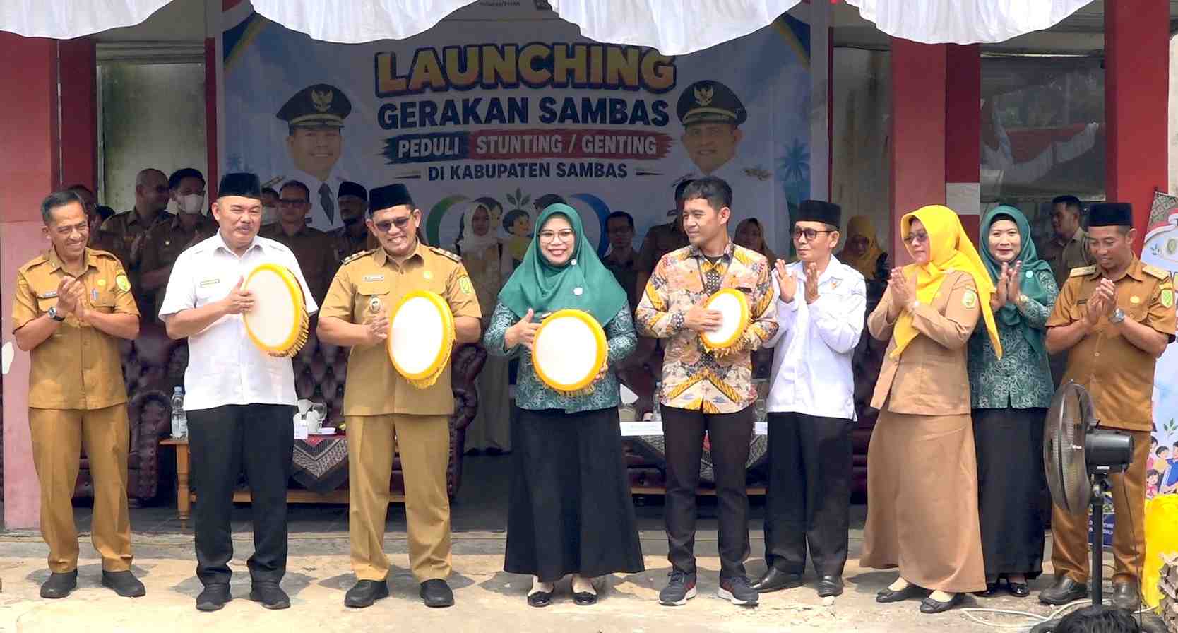 Gerakan Genting Diluncurkan untuk Percepat Penurunan Stunting di Sambas
