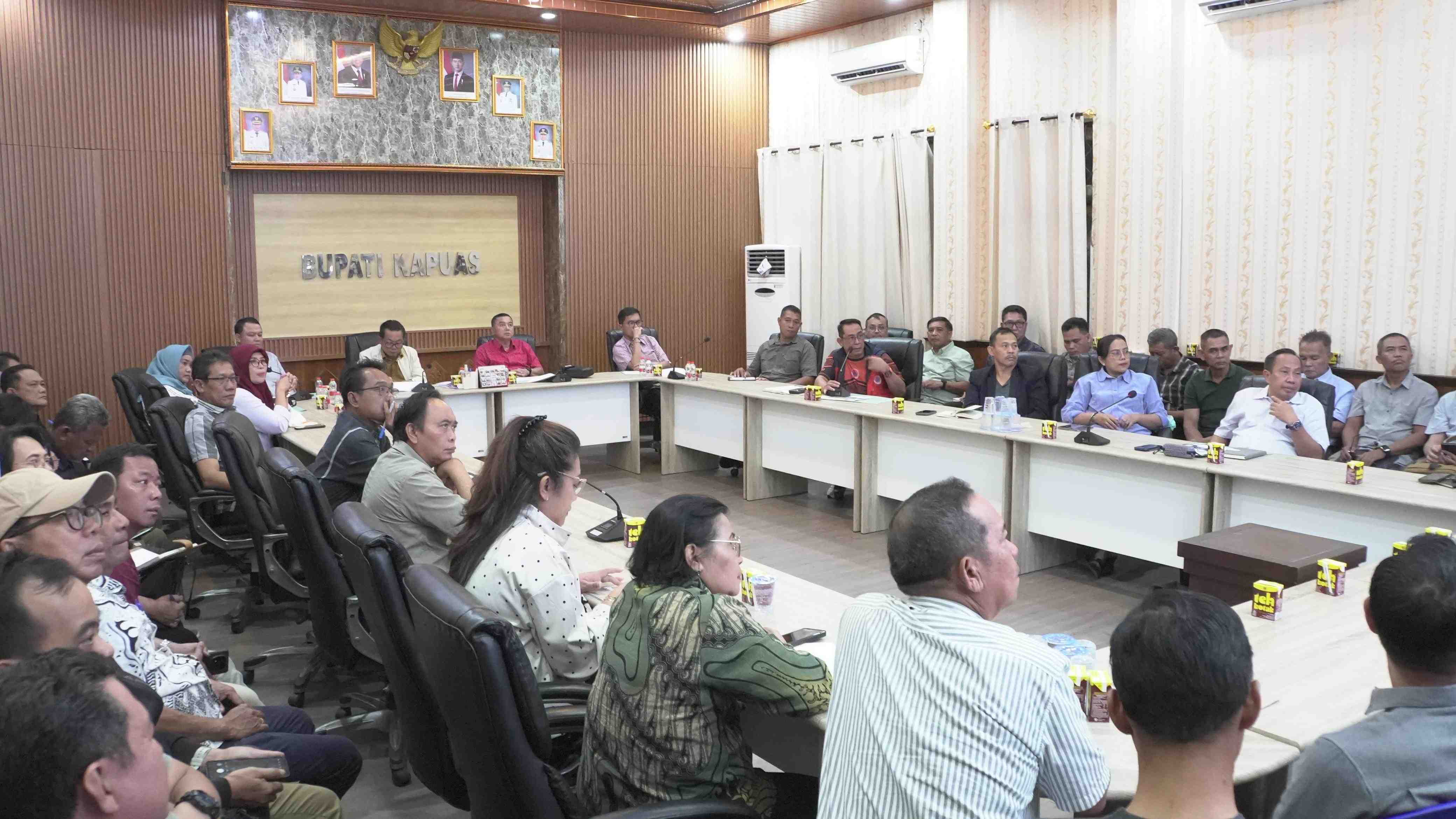 Karhutla dan Kekeringan Meluas, Pemkab Kapuas Kaji Status Darurat Bencana