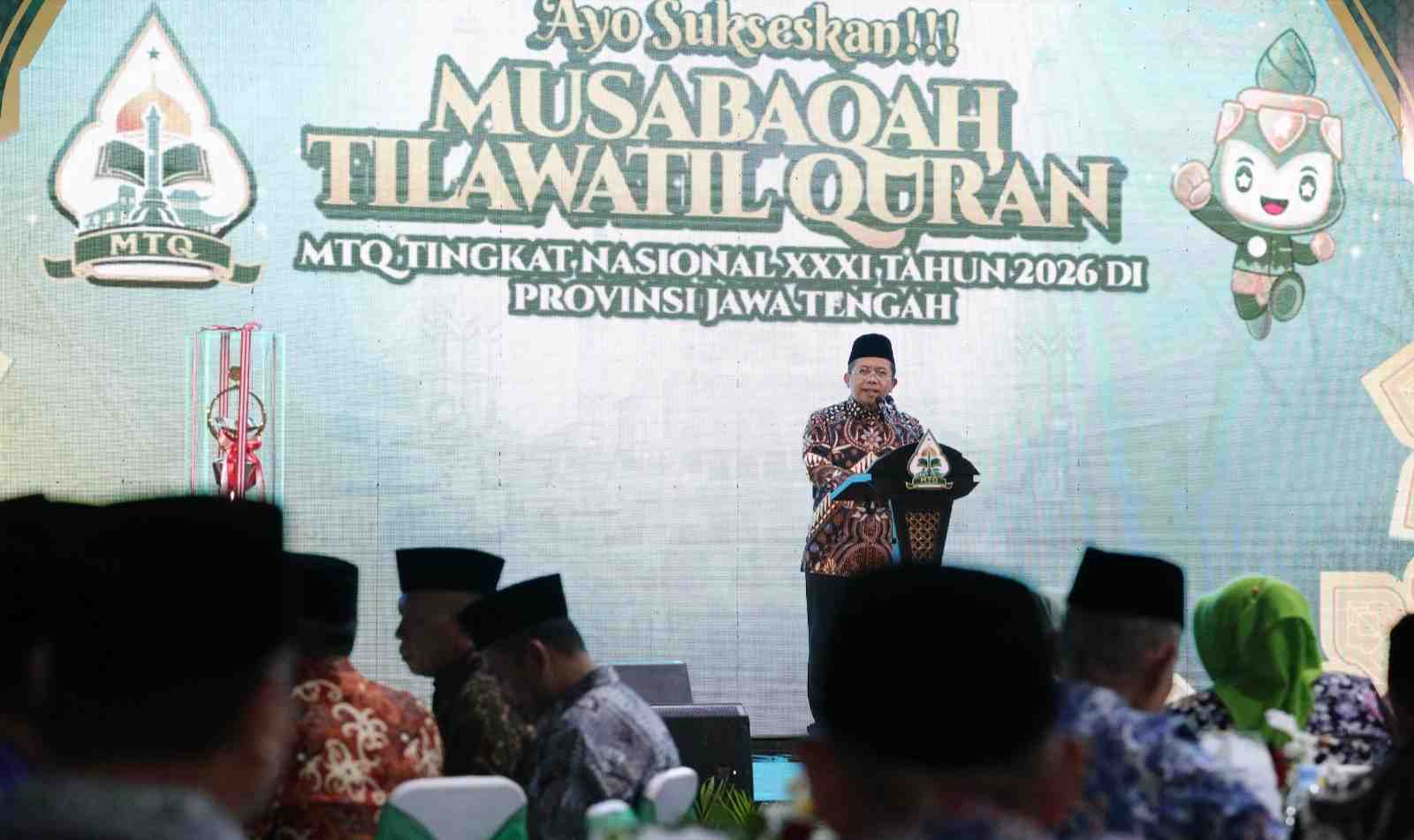 Ajang MTQ Nasional XXXI Jadi Momentum Perkuat Persaudaraan Kebangsaan