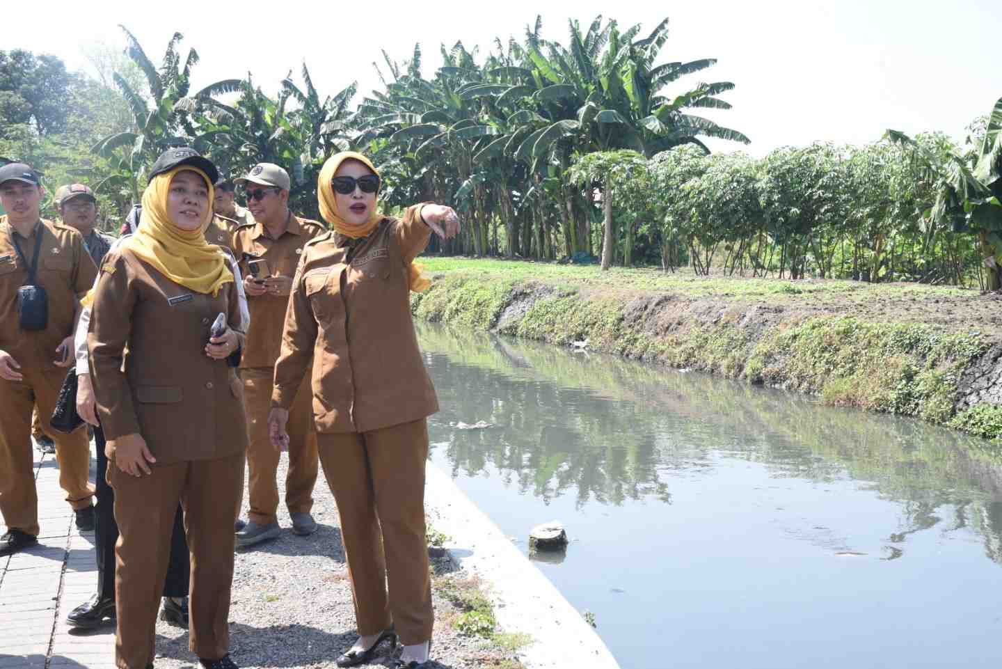 Cegah Banjir, Delapan Ekskavator Normalisasi Sungai di Sidoarjo