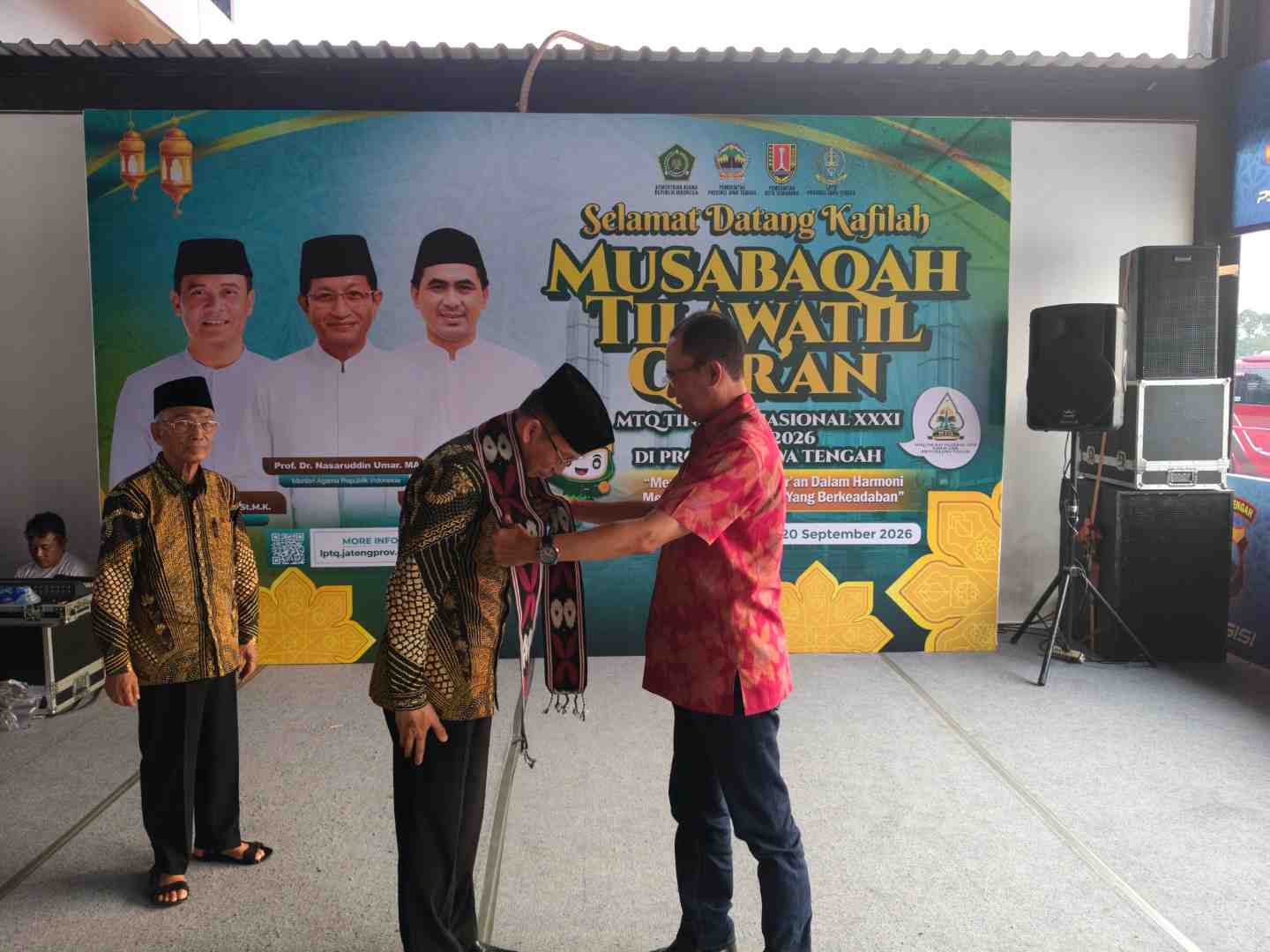 Kafilah Jatim Tiba di Jateng, Bidik Prestasi MTQ Nasional