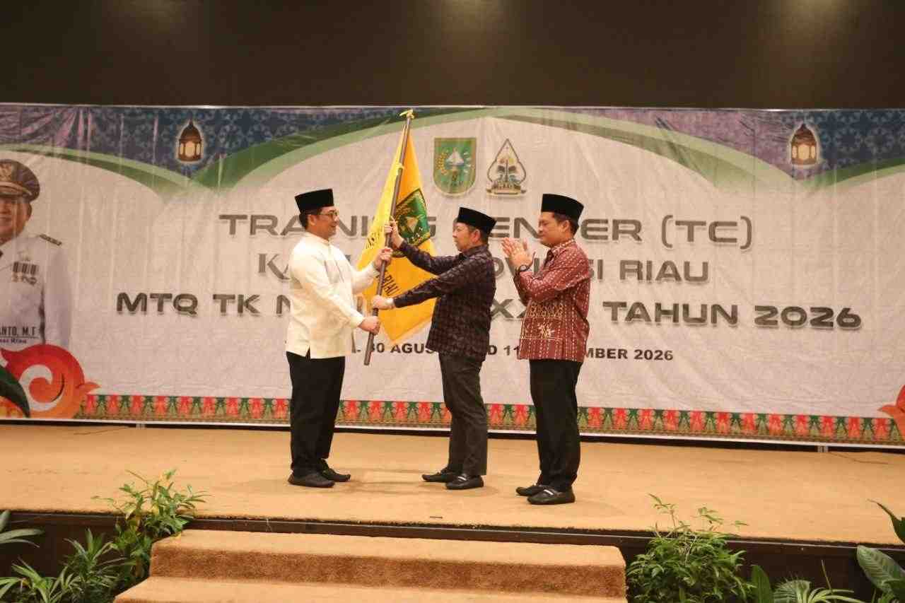Bawa Nama Riau ke Pentas Nasional, 56 Peserta Diminta Jaga Akhlak