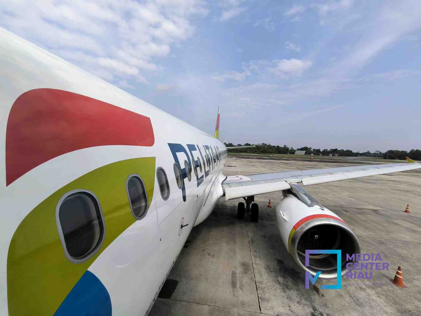 Bandara SSK II Pekanbaru Normal, Penerbangan Jakarta dan Yogyakarta Berangkat Sesuai Jadwal