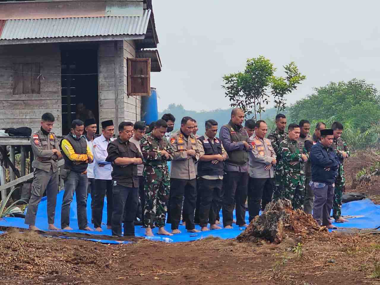Karhutla Inhu Capai 150 Hektare, Salat Istisqa Digelar Memohon Turun Hujan