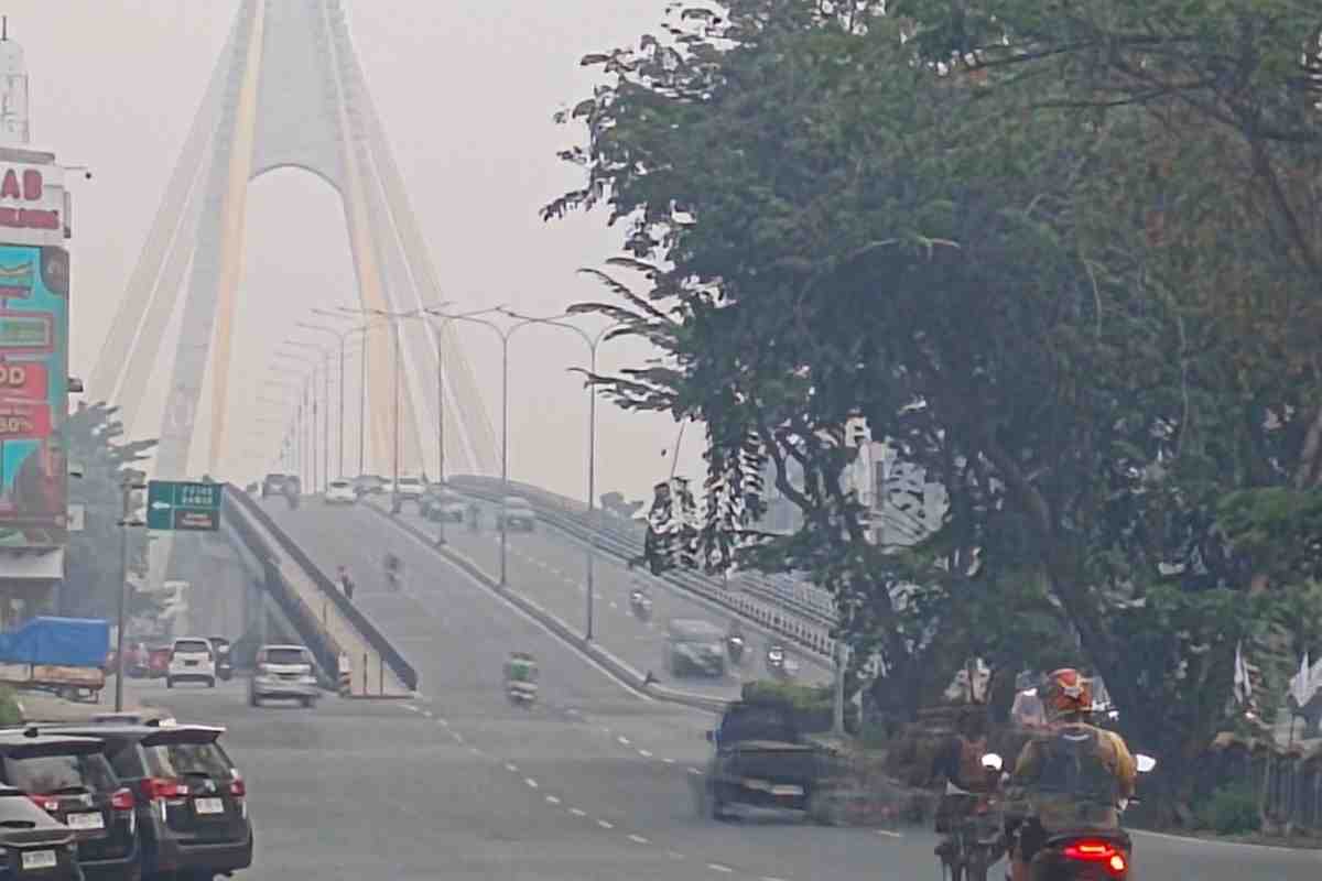 Udara Pekanbaru Belum Membaik, PM2.5 Sangat Tidak Sehat dan Sekolah Terapkan PJJ
