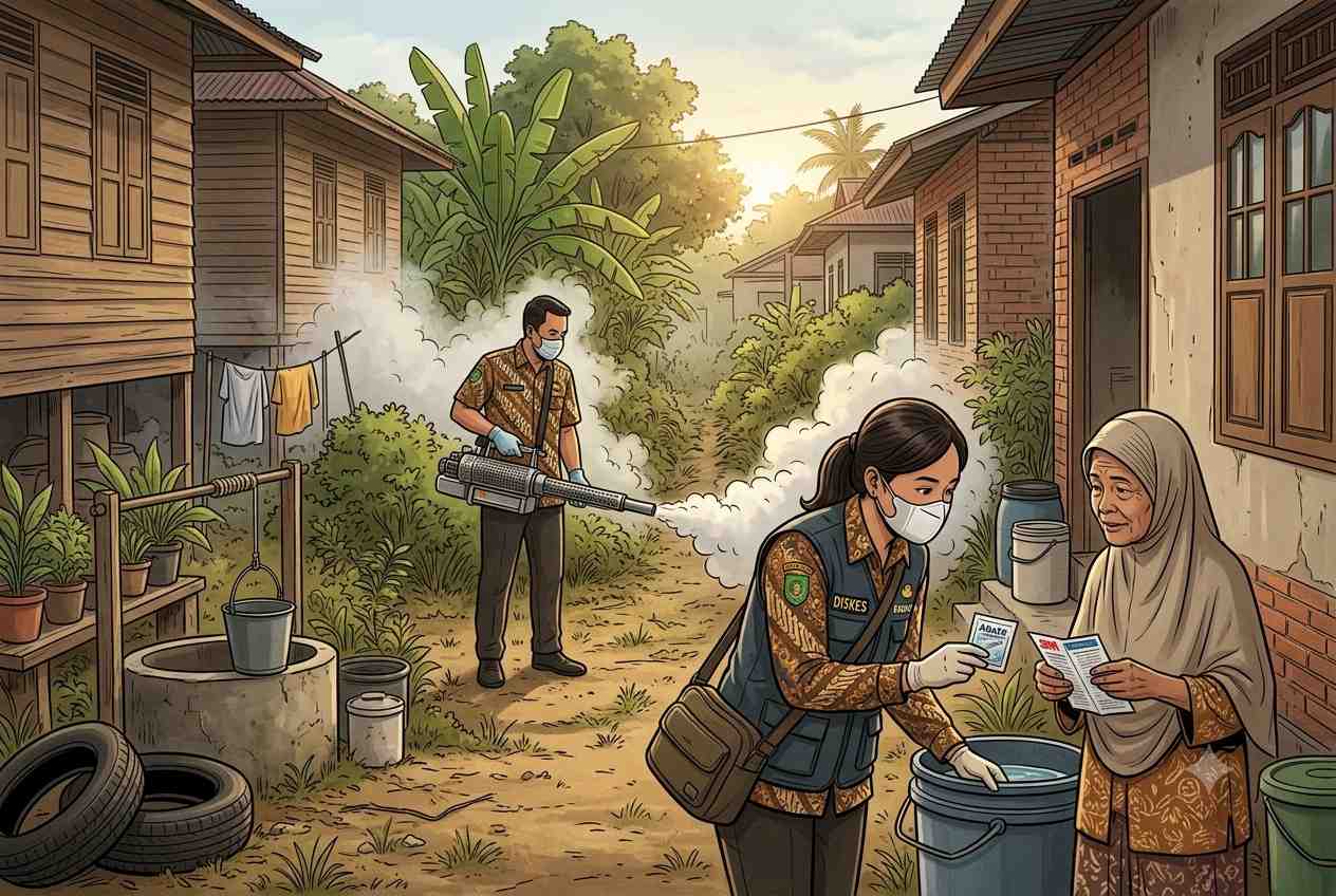 Kasus DBD Inhu Melonjak, 235 Kasus Tercatat hingga Agustus 2026