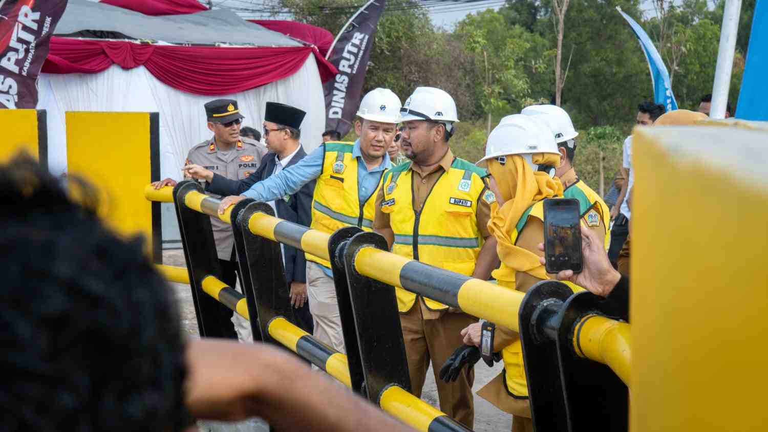 Jembatan Cabean Gresik Kembali Berfungsi, Perkuat Akses dan Aktivitas Ekonomi Warga