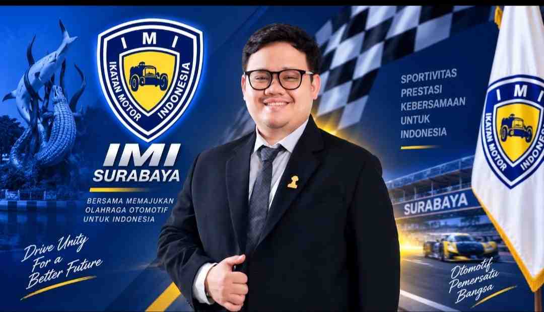 Muhammad Yusuf Pimpin IMI Surabaya Periode  2026-2028