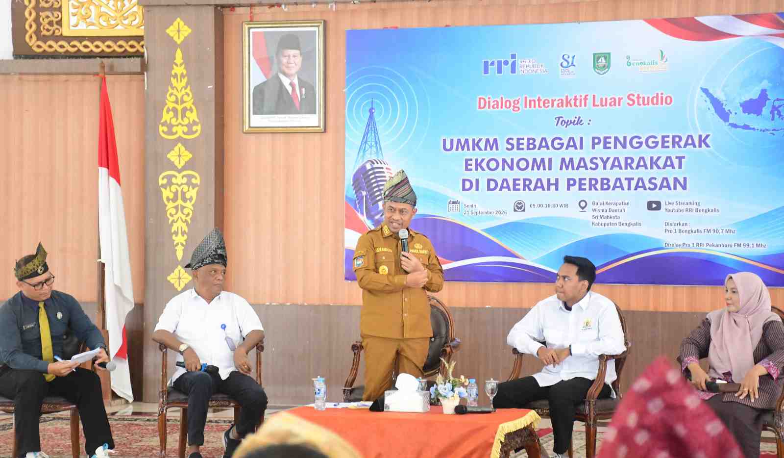 UMKM Jadi Penopang Ekonomi Bengkalis, Pemkab Dorong Perdagangan Lintas Batas Sesuai Regulasi