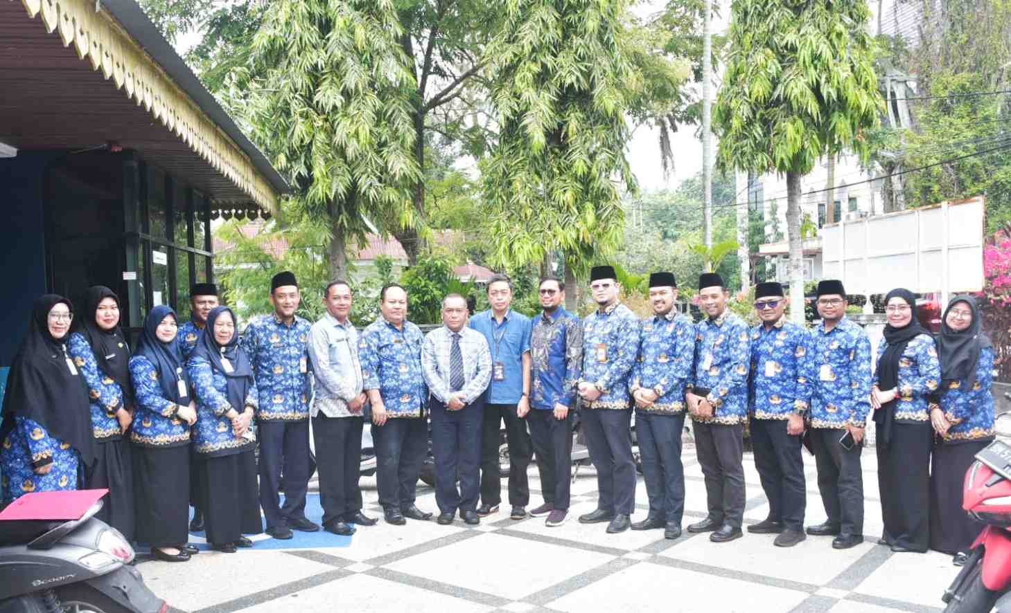 KI Riau Kunjungi Diskominfotik Bengkalis, Bahas Penguatan Kapasitas Layanan Keterbukaan Informasi