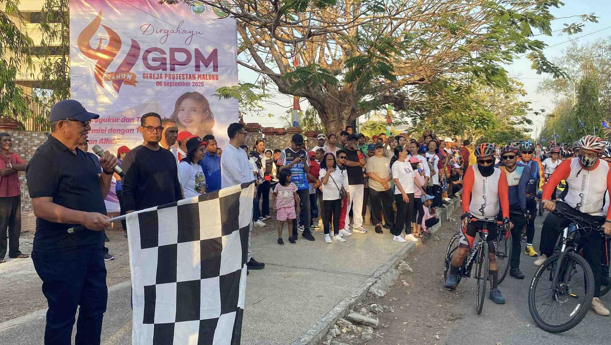 Jalan Santai HUT ke-91 GPM Jadi Momentum Perkuat Persaudaraan di Maluku Tenggara