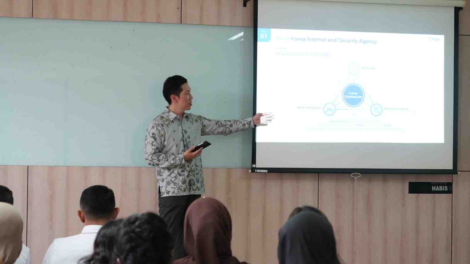 Gandeng KISA Korea, BSSN Edukasi Keamanan Siber Mahasiswa UI via #JagaRuangSiber