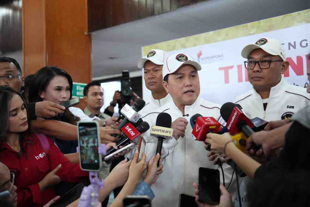 Menpora Erick Apresiasi Respons Cepat CdM dan KOI Hadapi Tantangan Asian Games 2026