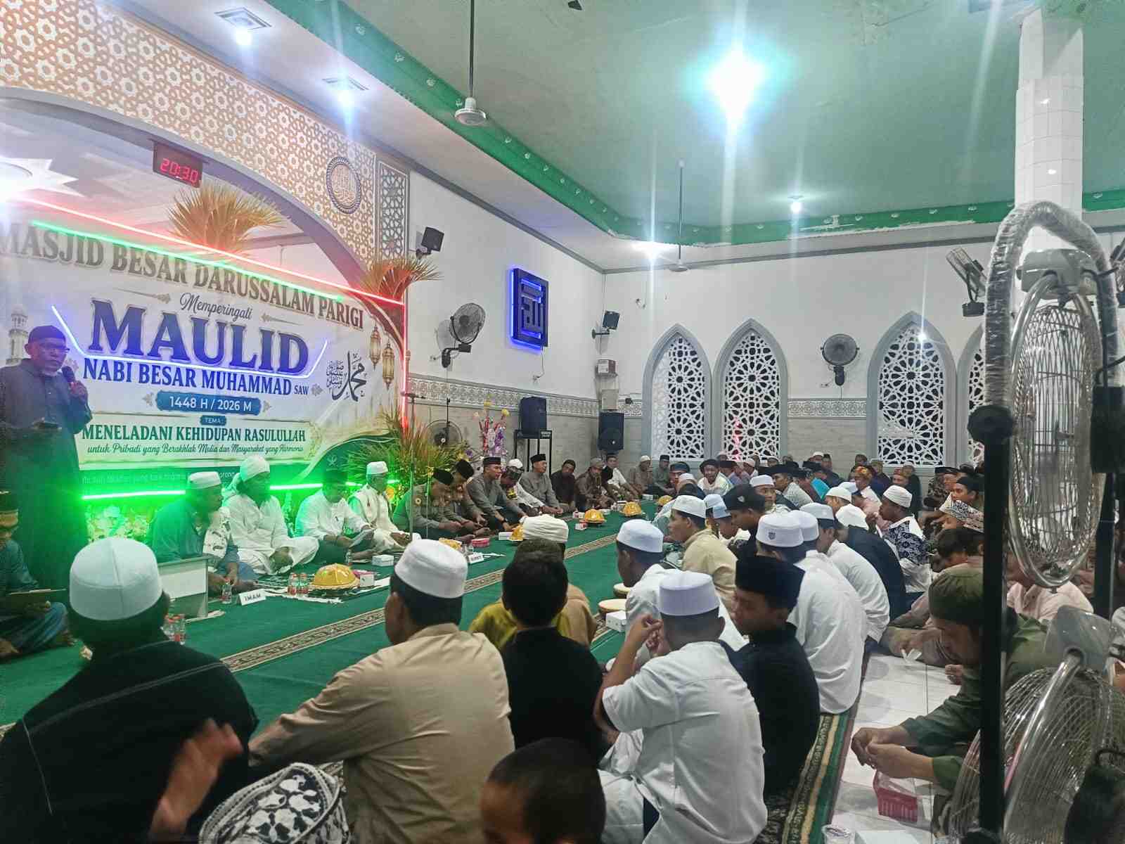 Peringati Maulid Nabi 1448 H, Pemkab Parigi Moutong Resmikan Status Masjid Besar Darussalam