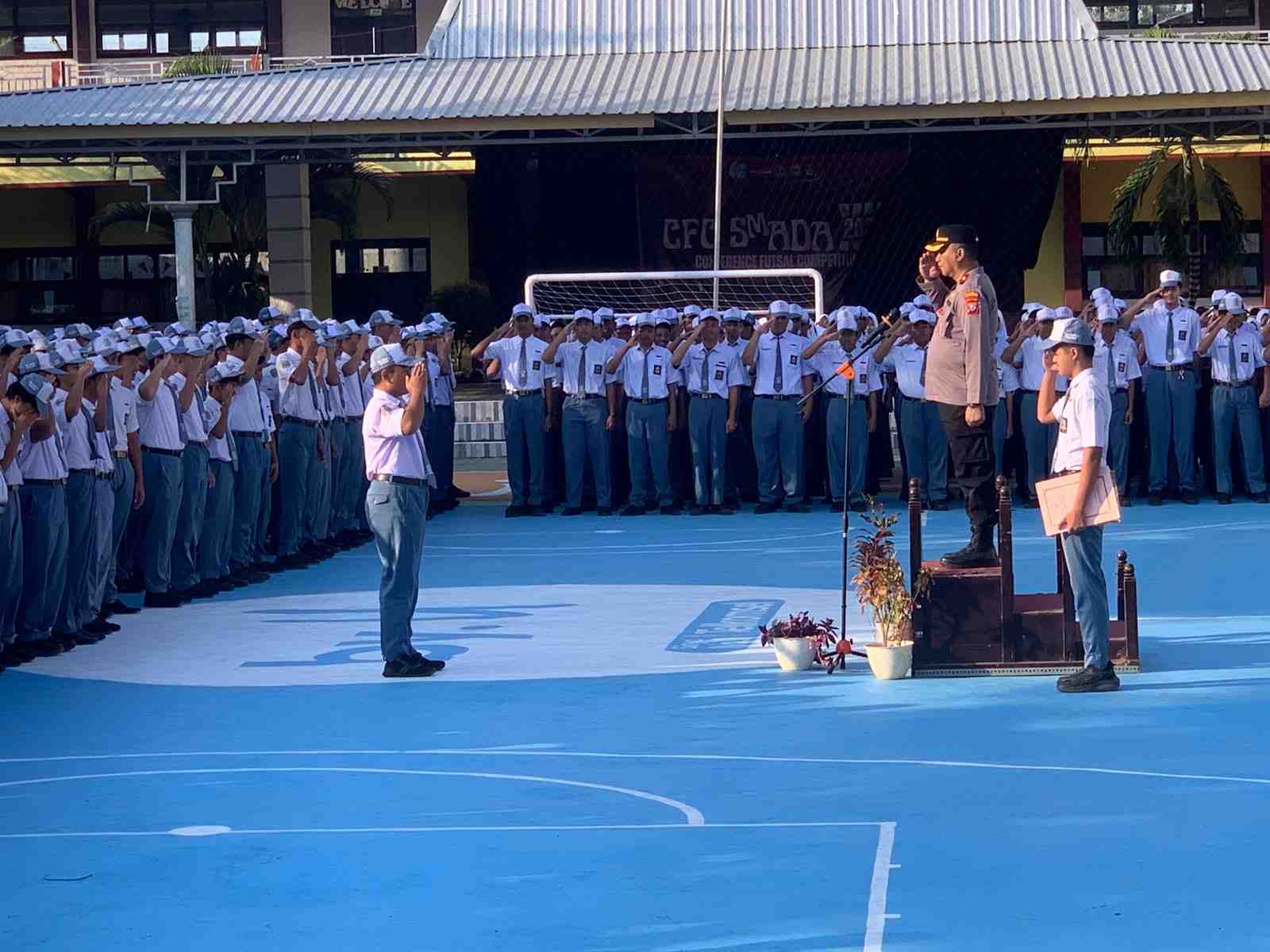 Polresta Sumenep Perkuat Edukasi Pelajar Cegah Judol dan Tawuran