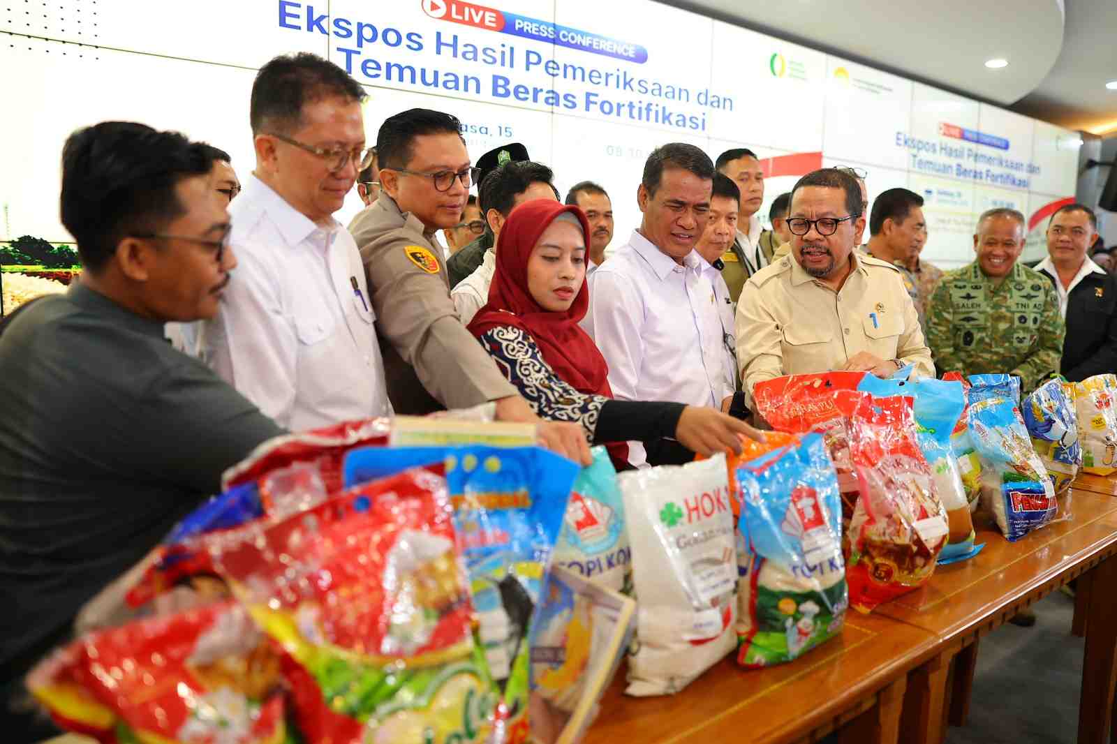 Mentan Ungkap 25 Merek Beras Fortifikasi Diduga Bermasalah, Ditarik dan Diproses Hukum