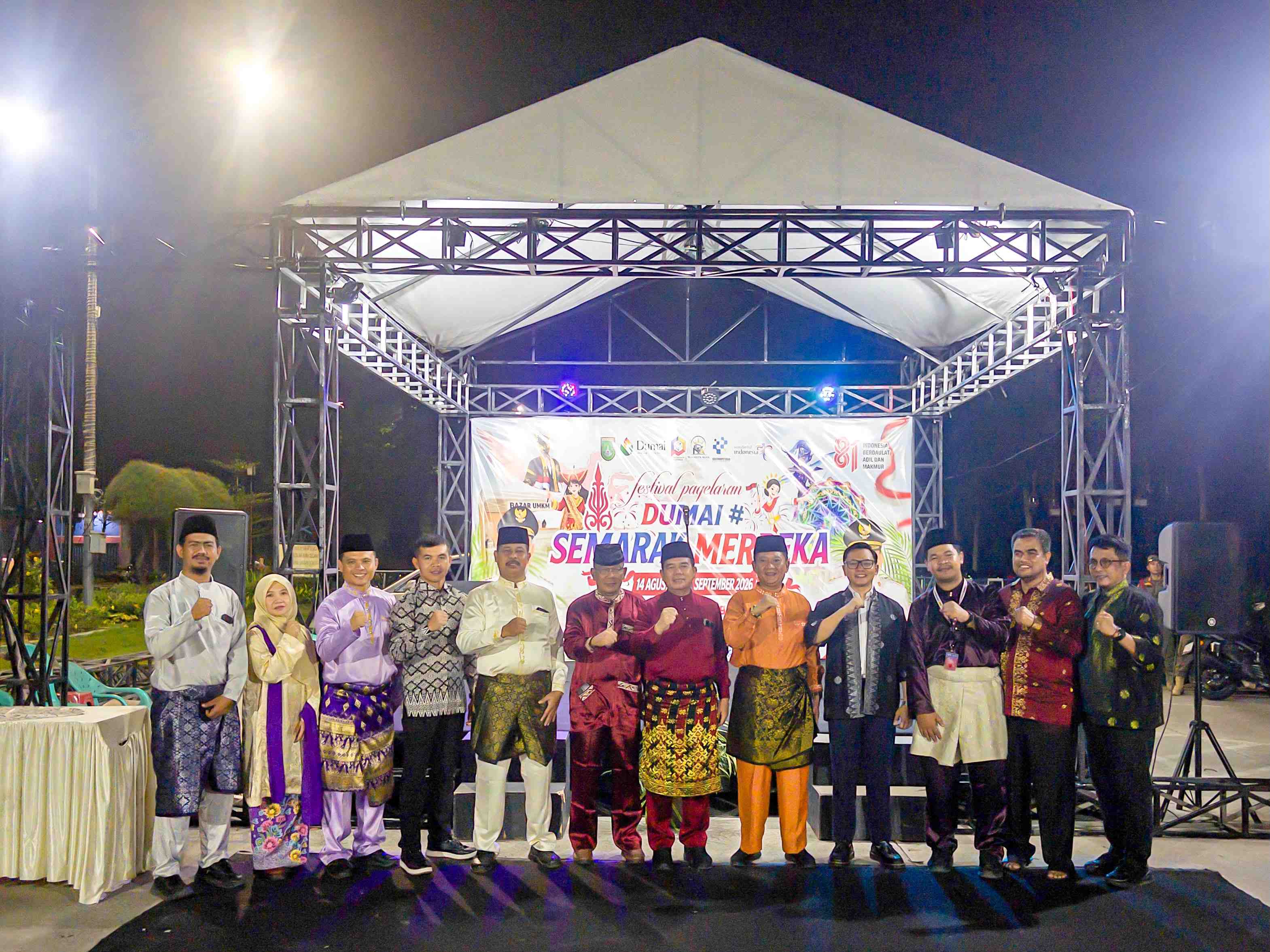 Dumai Semarak Merdeka 2026 Dorong Kebersamaan dan Pertumbuhan Ekonomi Masyarakat