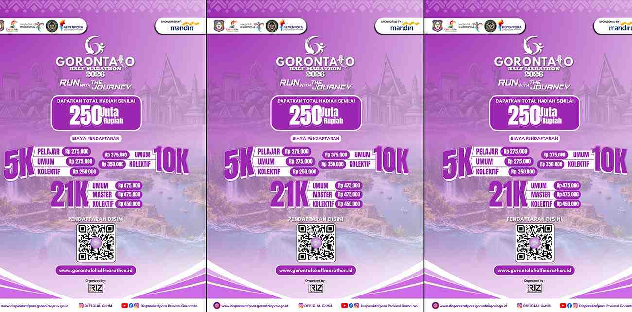 Targetkan 7.500 Peserta, Disparekrafpora Gorontalo Gencarkan Sosialisasi GoHM