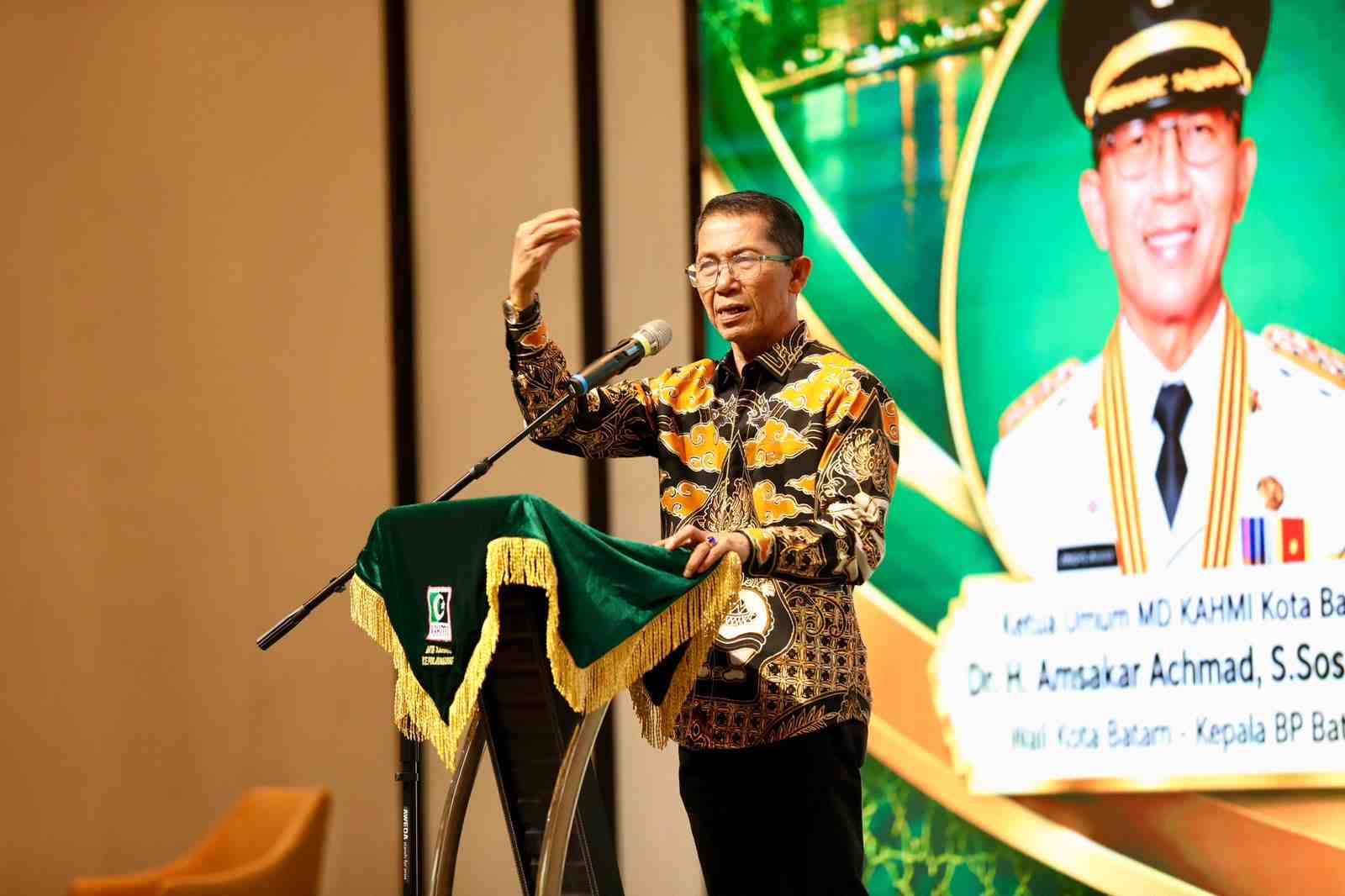 Amsakar Dorong Alumni HMI Ambil Peran dalam Pertumbuhan Batam