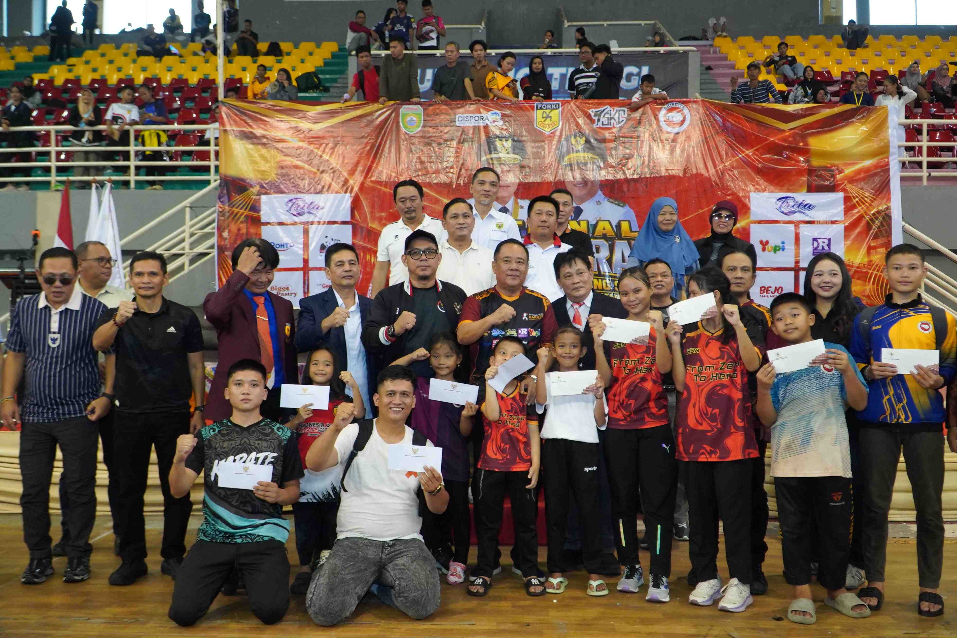 Kejurnas Open Karate Sumsel 2026 Jadi Panggung Pembinaan Atlet Muda