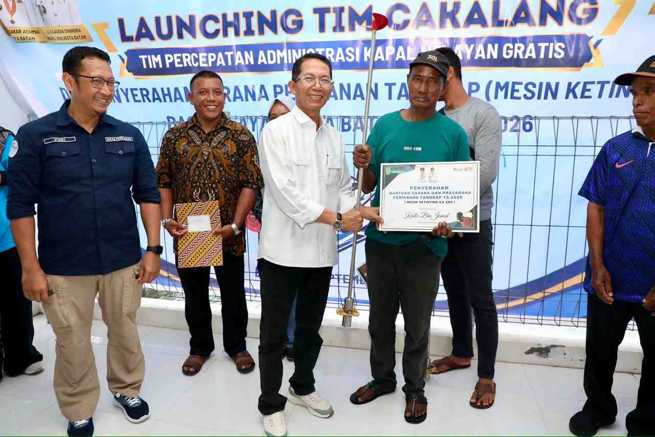Amsakar Luncurkan Tim Cakalang, Permudah Administrasi Kapal Nelayan di Hinterland