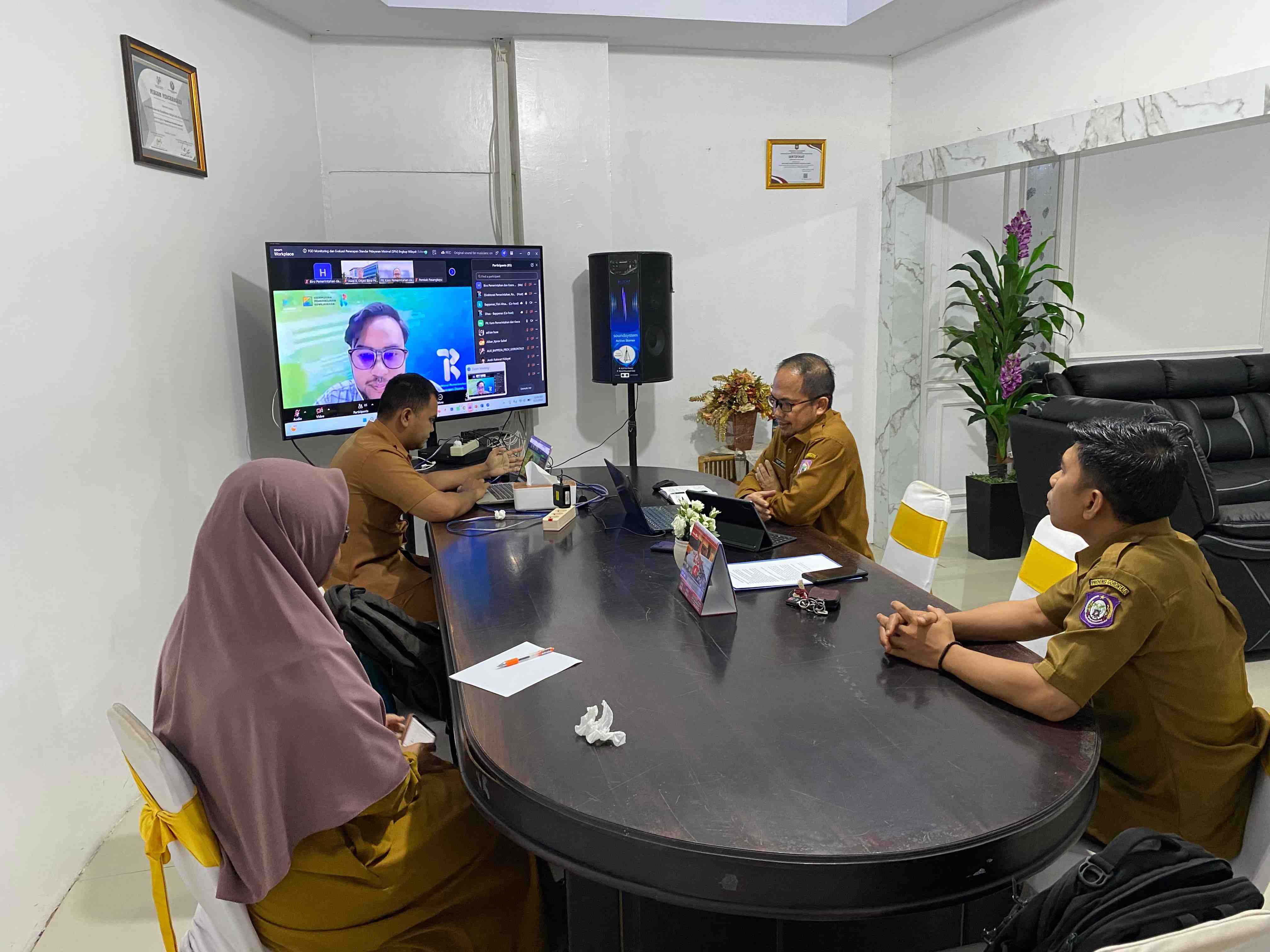 Pemprov Gorontalo Paparkan Capaian Penerapan SPM Wilayah Sulawesi