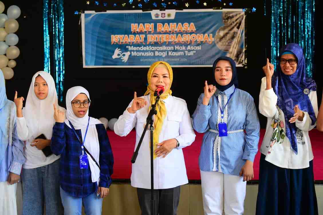 Wagub Gorontalo Dorong Kemandirian Disabilitas Tuli lewat Pendidikan dan UMKM 