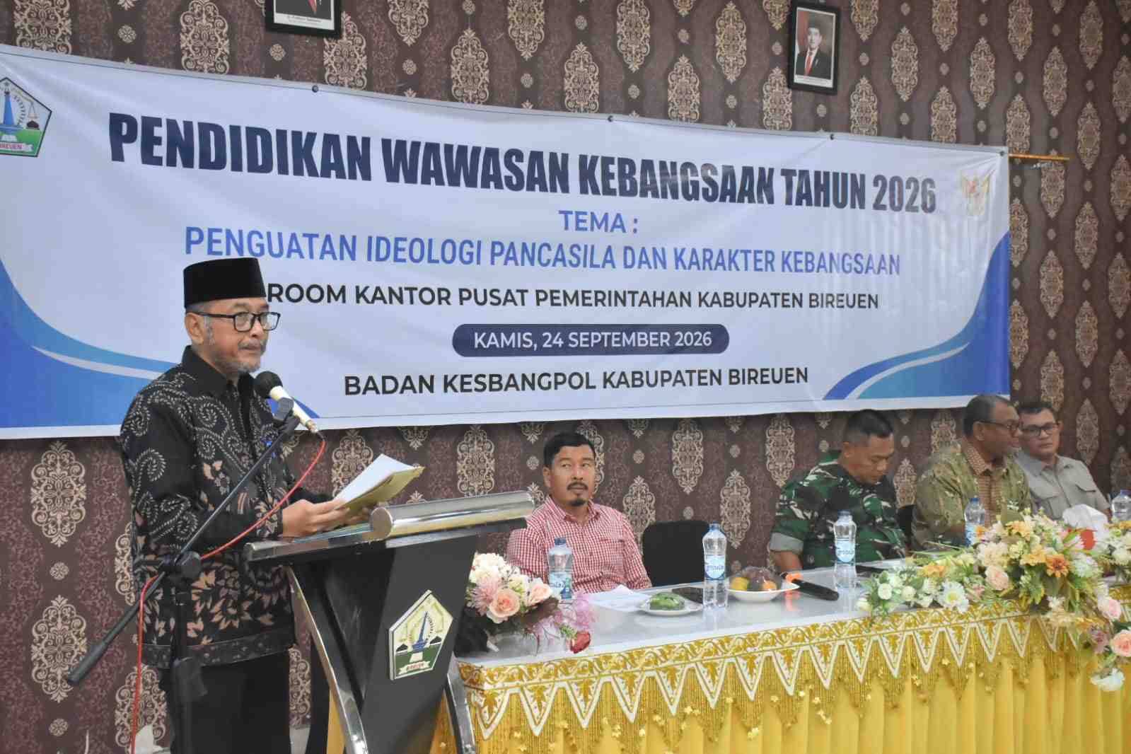 Kesbangpol Bireuen Dorong Generasi Muda Perkuat Nilai Pancasila di Tengah Perubahan Zaman