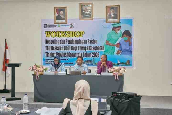 Kejar Target 95 Persen, Dinkes Gorontalo Perkuat Pendampingan Pasien TBC RO