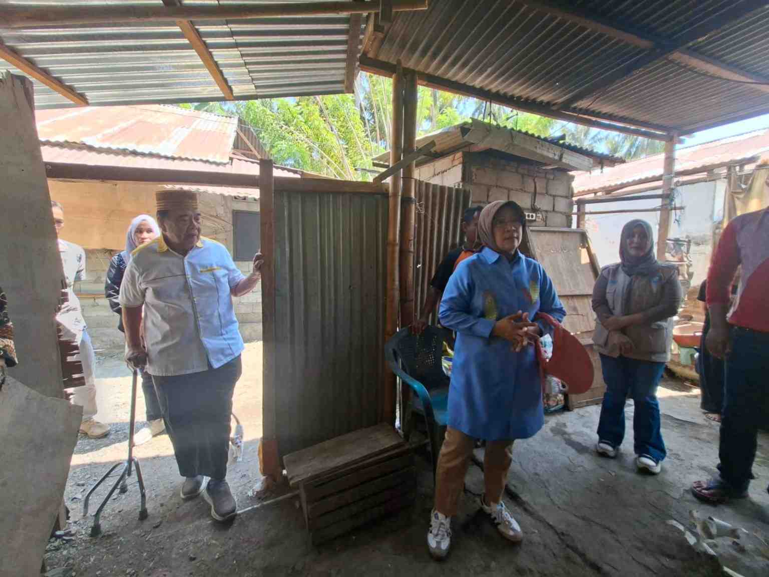 DPRD Gorontalo Temukan Rumah Tak  Layak Huni di Telaga Jaya