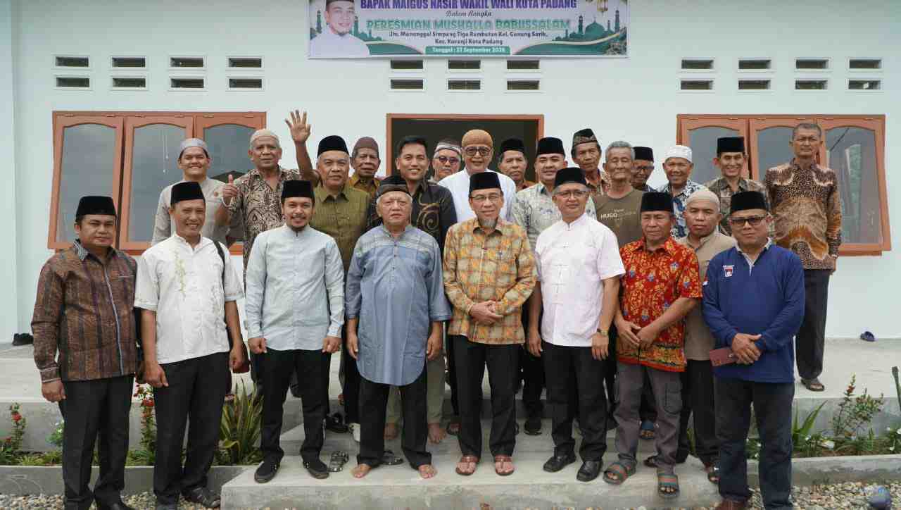 Musala Babussalam Padang Didorong Jadi Smart Surau