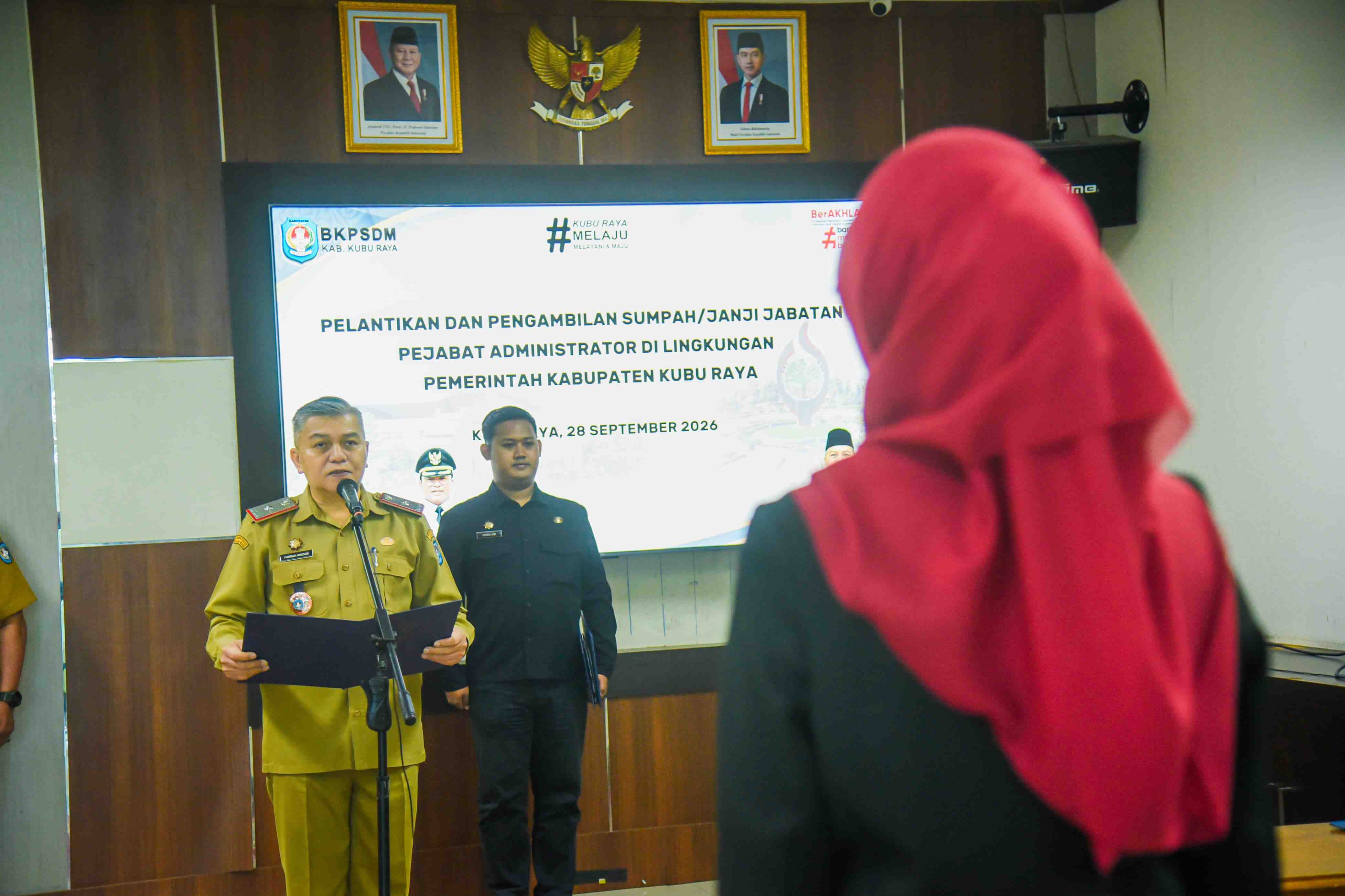 Sekda Kubu Raya Minta Pejabat tidak Tunggu Masalah Viral untuk Bertindak