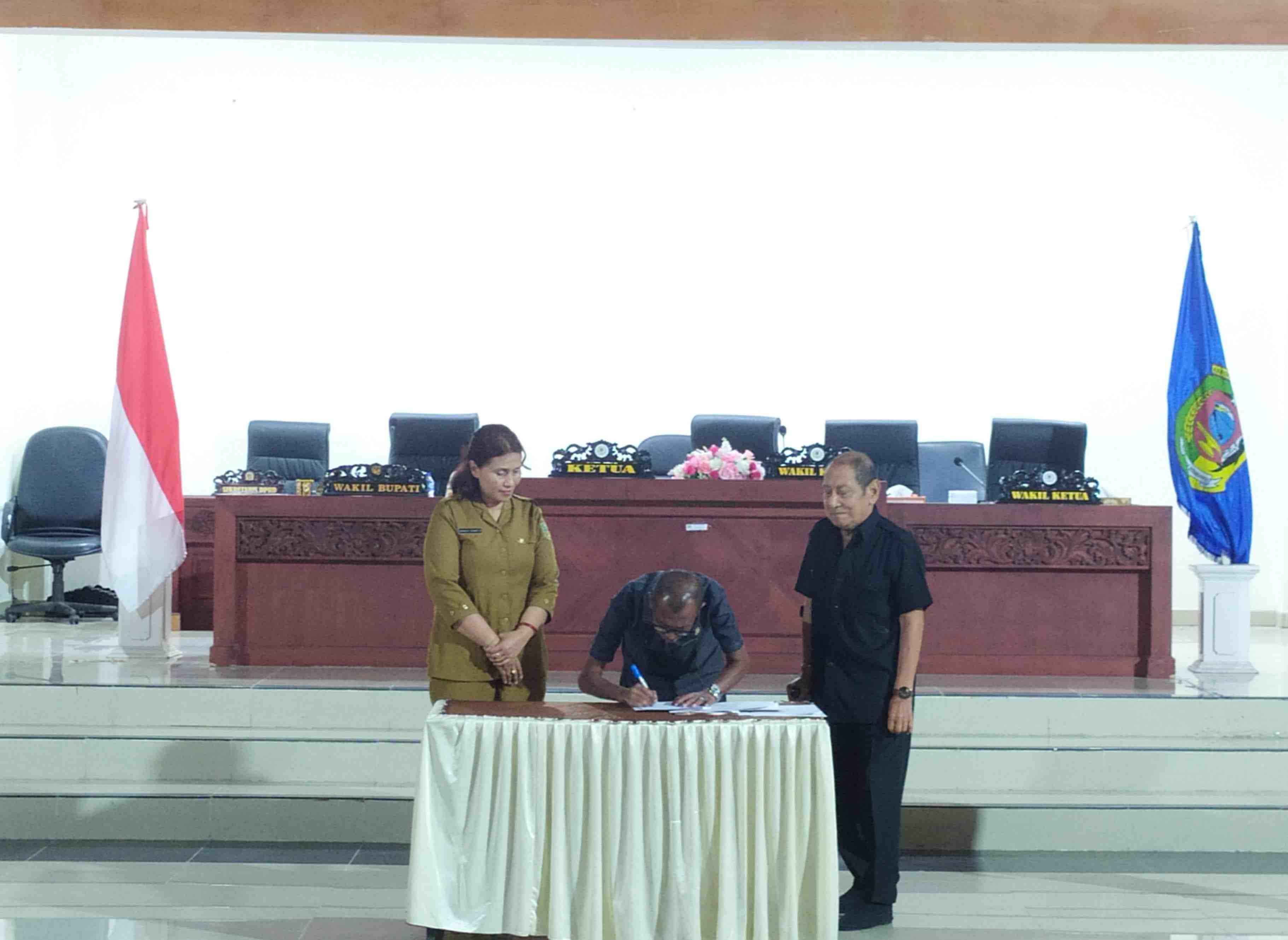 Percepat Penataan Wilayah Berkeadilan, Pemkab Parigi Moutong dan DPRD Sepakati Pembahasan Raperda RTRW
