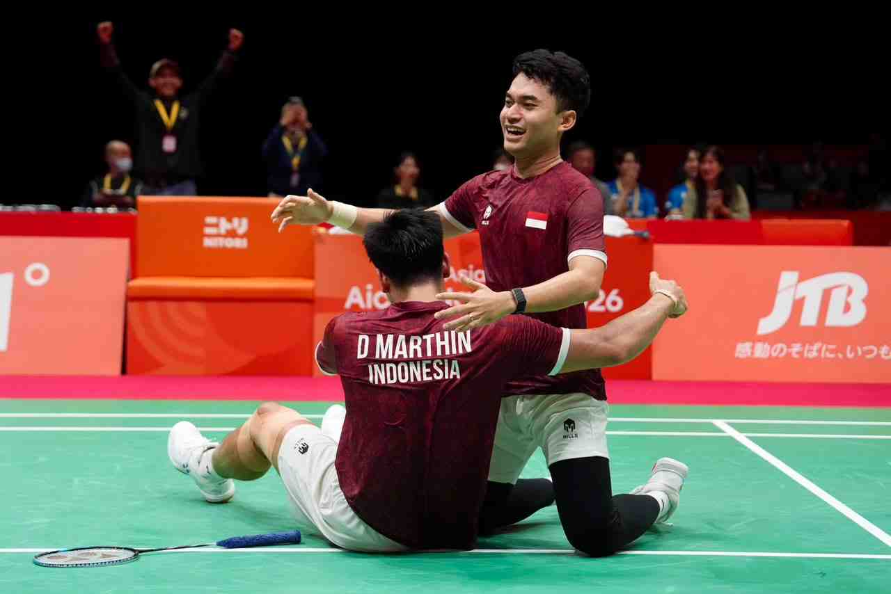 Wamenpora Taufik Puji Mental Juara Leo/Daniel Usai Raih Emas Asian Games 2026