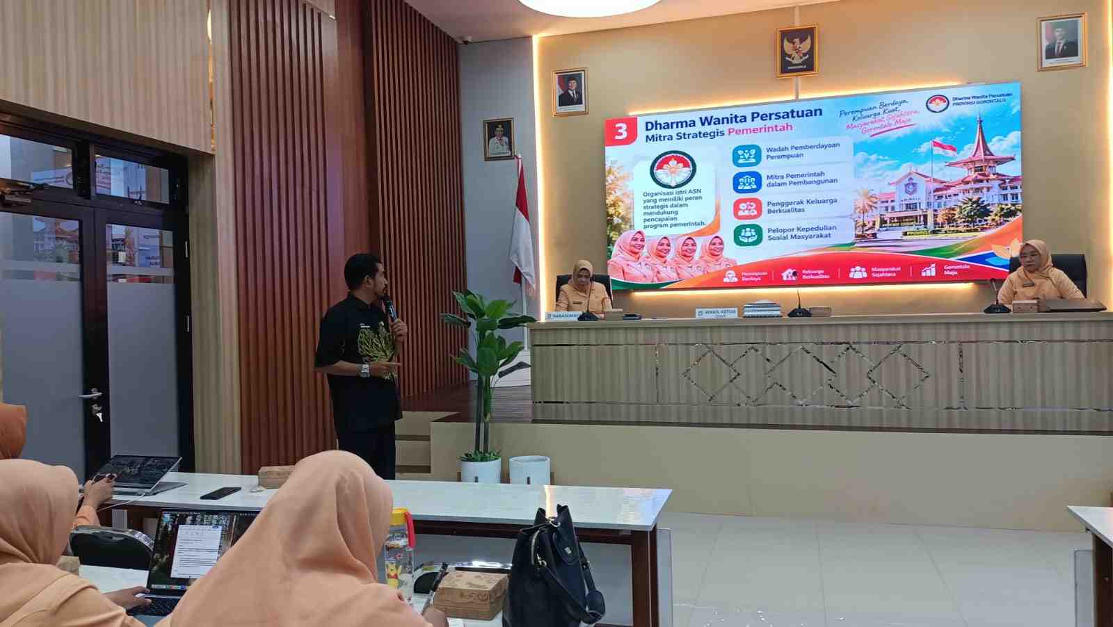 Dinas PPPA-PMD Dukung DWP Gorontalo Jadi Mitra Strategis Pemerintah 