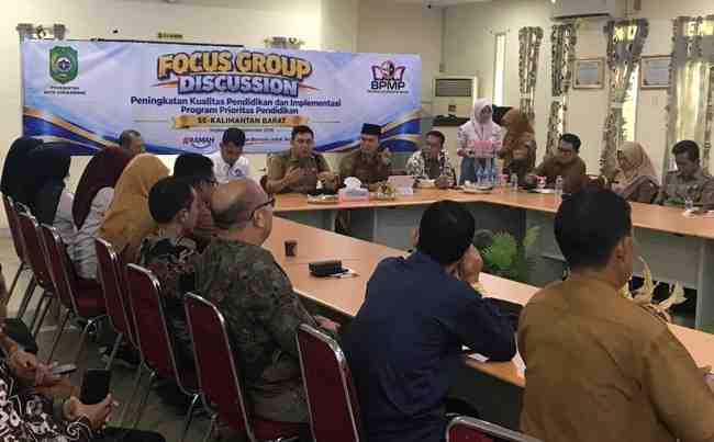 Kadisdikbud se-Kalbar Satukan Langkah Tingkatkan Mutu Pendidikan, Bahas 4 Isu Strategis dalam FGD