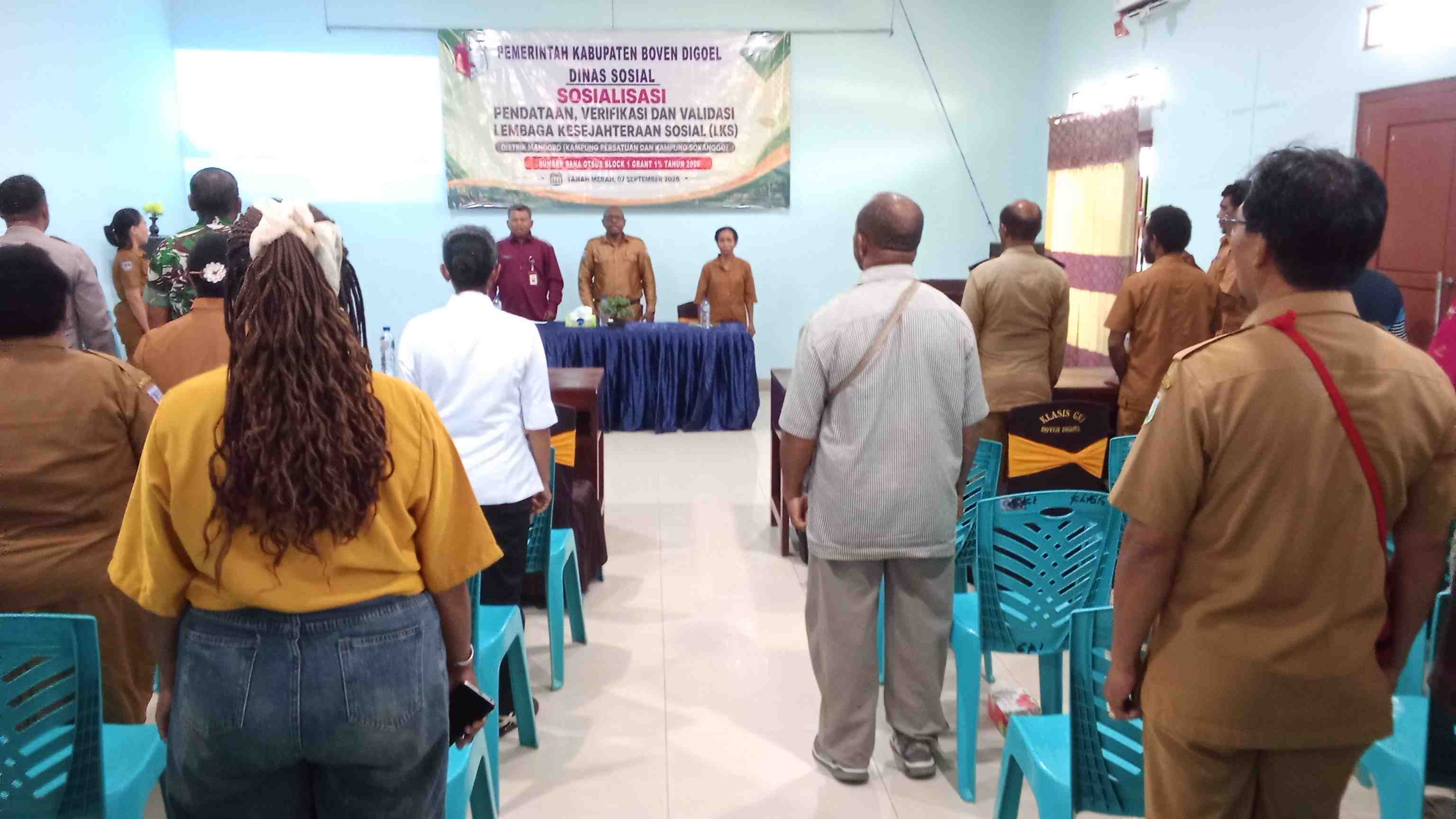 Pemkab Boven Dogoel Harapkan LKS Tingkatkan Mutu Pelayanan Sosial