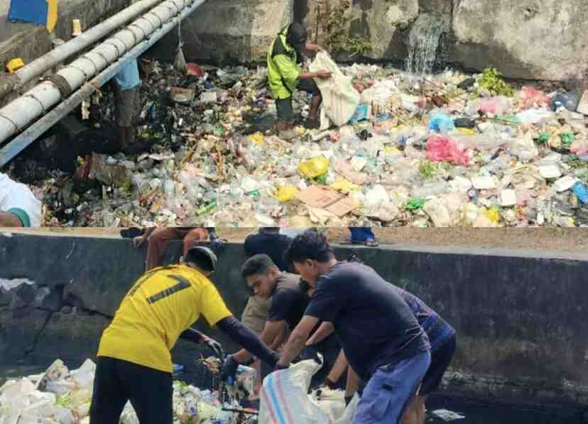 DLH Ternate Bersihkan Kali Mati Sasa Cegah Banjir