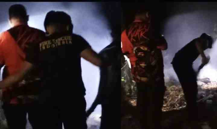 Damkar Ternate Padamkan Kebakaran di Dua Lokasi