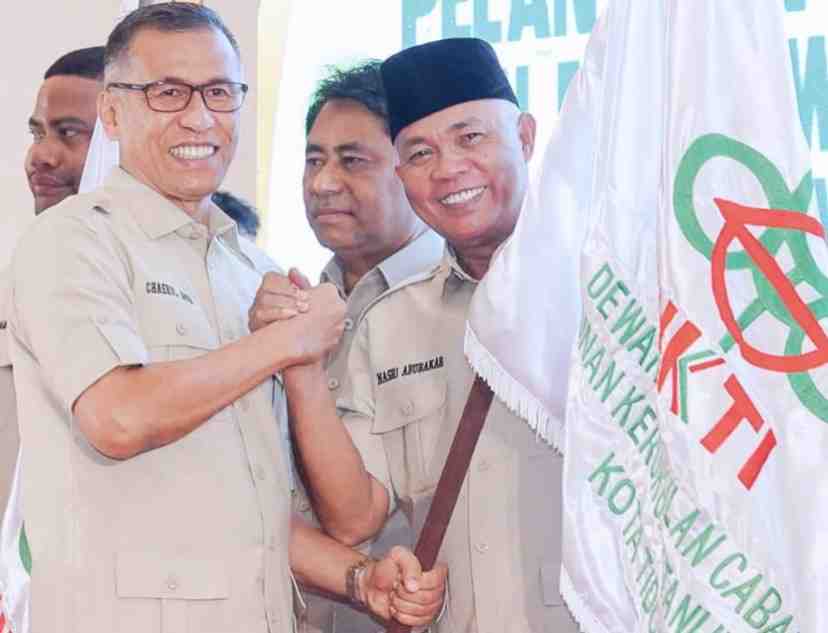 Nasri Pimpin HKTI Ternate, Fokus Perjuangkan Kesejahteraan Petani