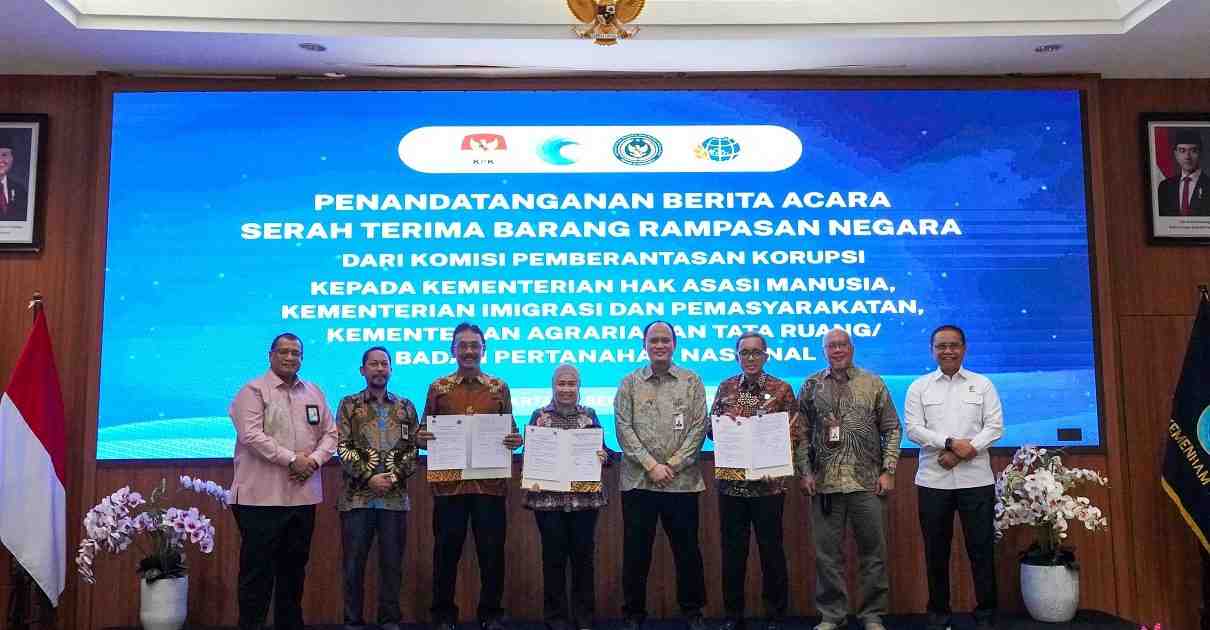 KPK Alihkan Aset Rampasan Korupsi Rp15,68 Miliar ke Tiga Kementerian