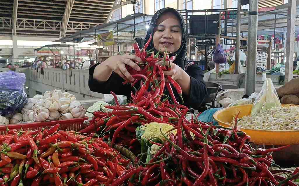 Kemarau Panjang, Harga Cabai di Batang makin Pedas