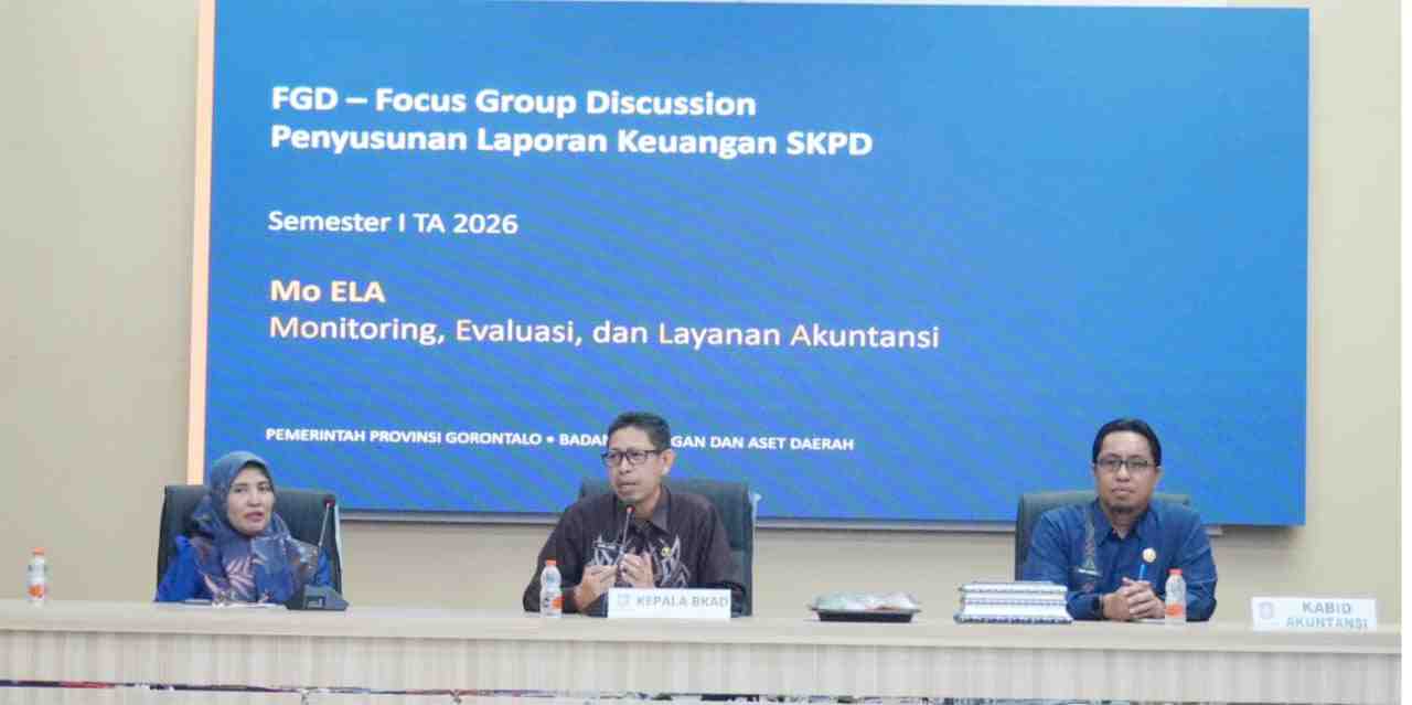 Gorontalo Perkuat Kemandirian Laporan Keuangan OPD 