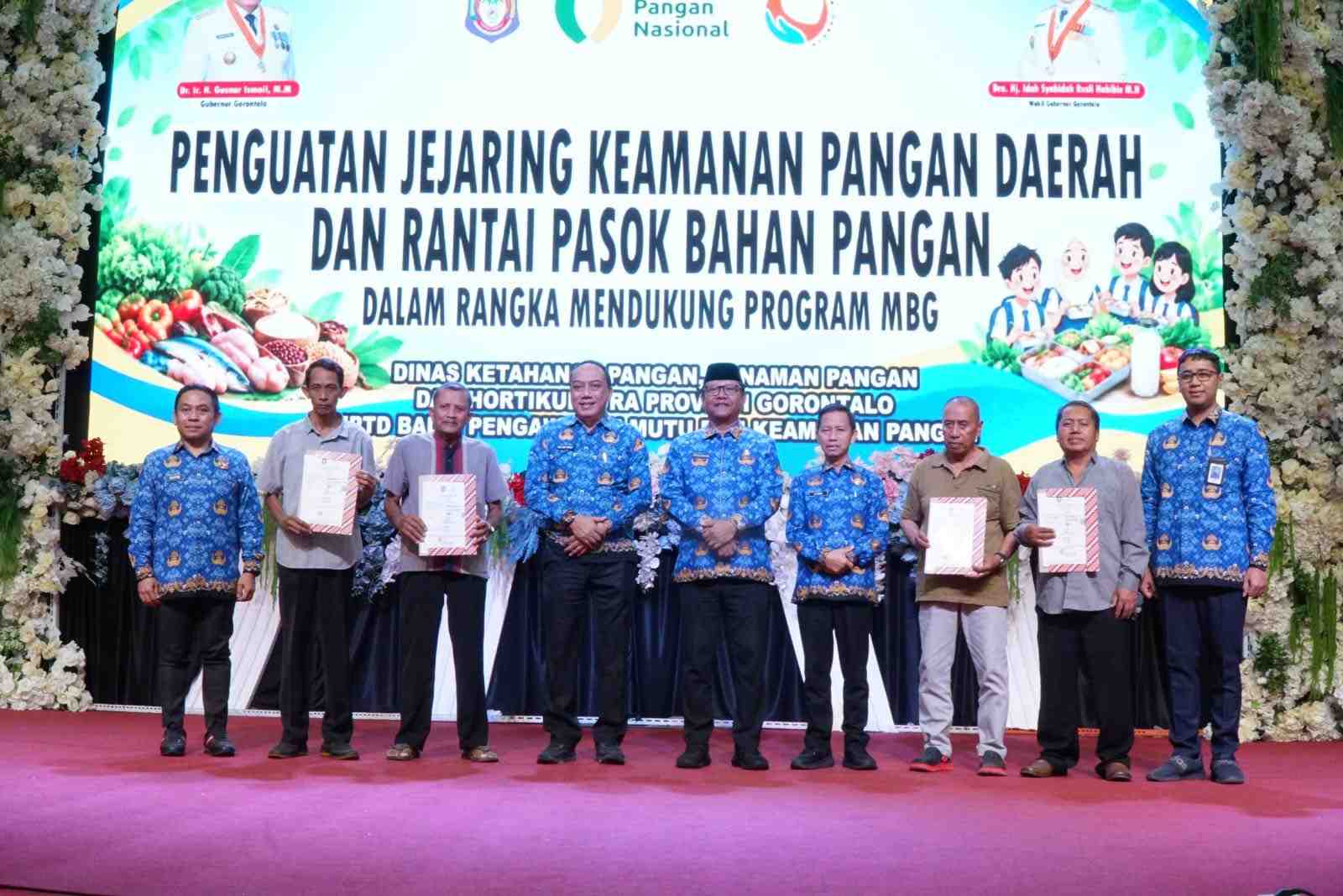 Pemprov Gorontalo Perkuat Rantai Pasok Pangan  untuk MBG