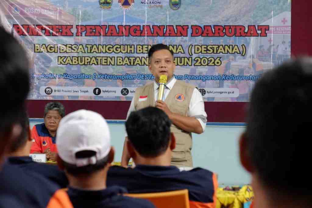 Perkuat Kesiapsiagaan, BPBD Tingkatkan Kapasitas Destana Kabupaten Batang
